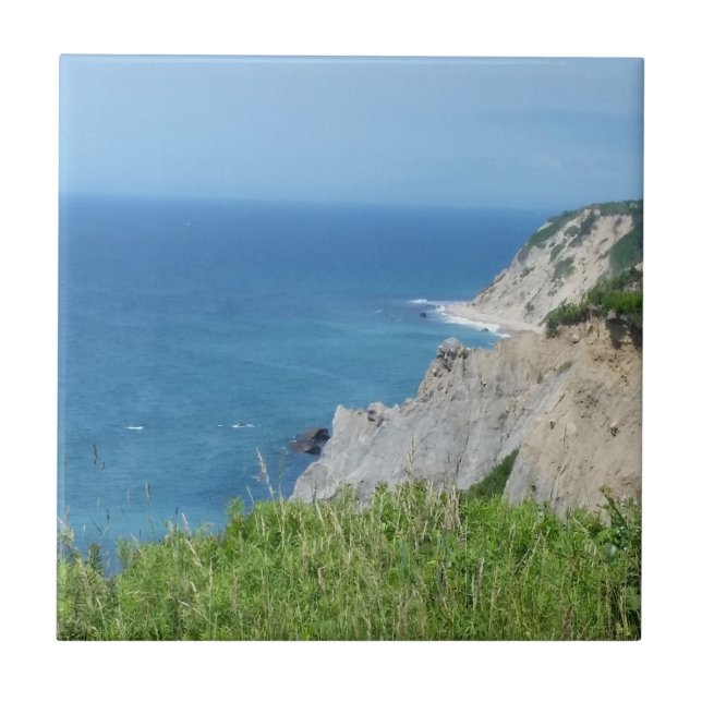 Carreau Block Island Bluffs - Block Island, Rhode Island (Devant)