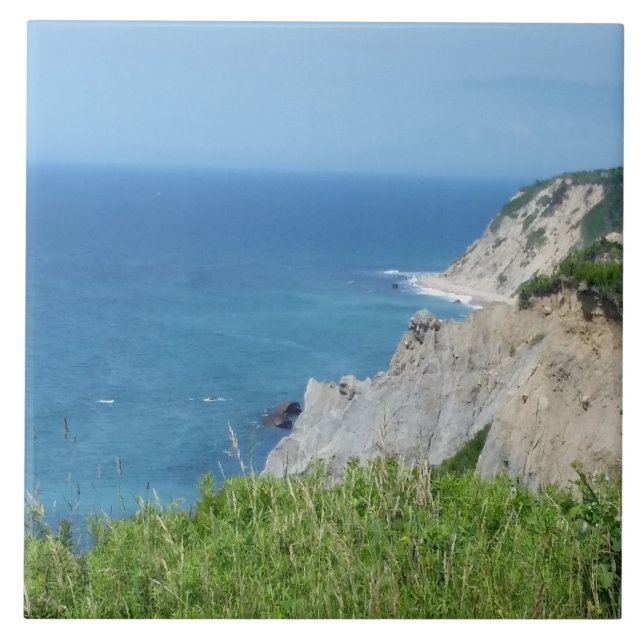 Carreau Block Island Bluffs - Block Island, Rhode Island (Devant)