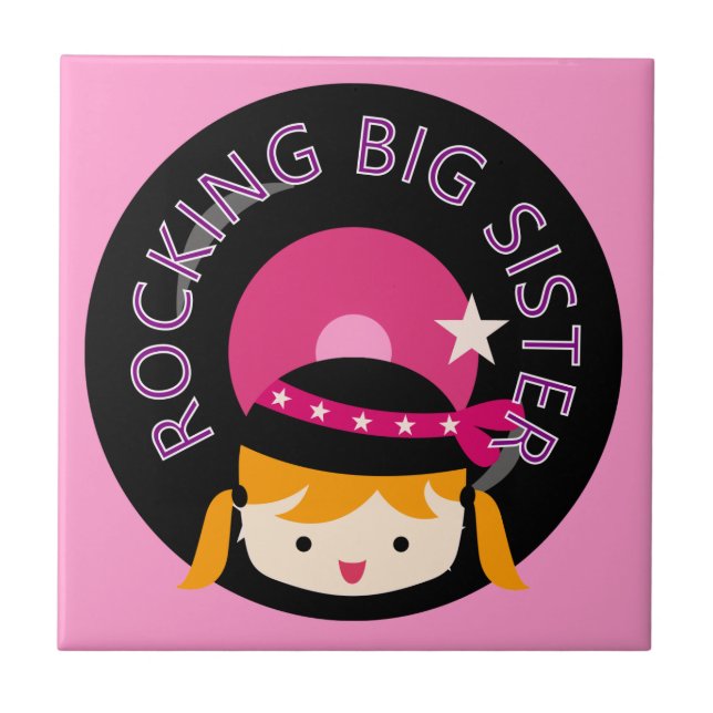 Carreau Blond Rocking Big Sister (Devant)