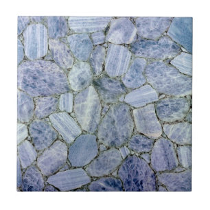 Carreau Blue Calcite Quartz Imprimer Backsplash Carrelage