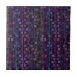 Carreau Blue, green, purple, pink squares with stripes<br><div class="desc">Blue, green, purple, pink squares with stripes</div>