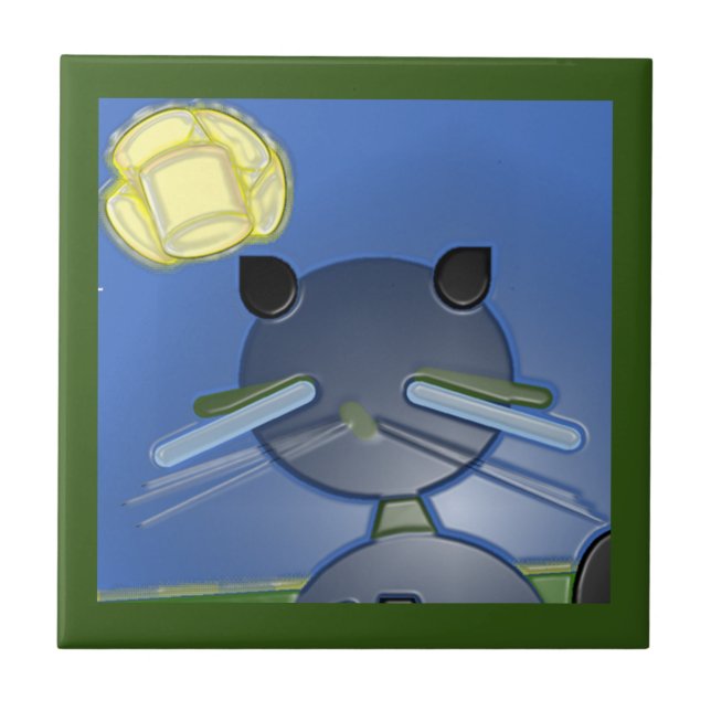 CARREAU BLUE KAT (Devant)