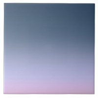 Blue-pink ombre