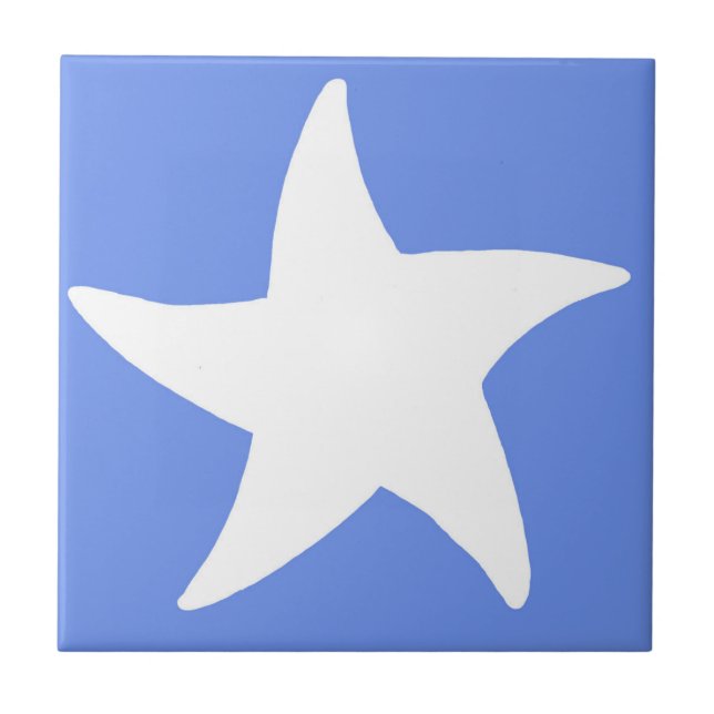 Carreau Blue Sea Star (Devant)
