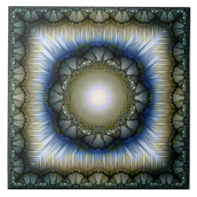 Carreau Blütenstrahlmuster (Devant)