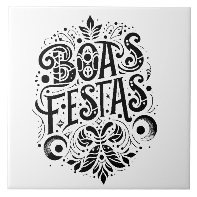 Carreau Boas Festas (Devant)
