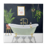 Carreau Boho Bath I<br><div class="desc">Boho Bath I par Victoria Borges</div>