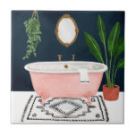 Carreau Boho Bath II<br><div class="desc">Boho Bath II par Victoria Borges</div>