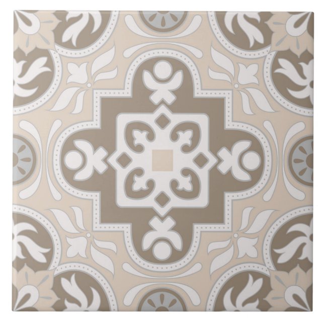 Carreau Boho espagnol portugais (Devant)