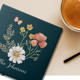 Carreau Boho Fleur sauvage végétal personnalisé