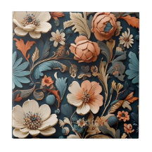 Boho Fleurs sauvages Élégant Motif sans couture