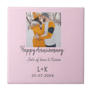 Carreau Boho moderne heureux anniversaire ajouter nom date