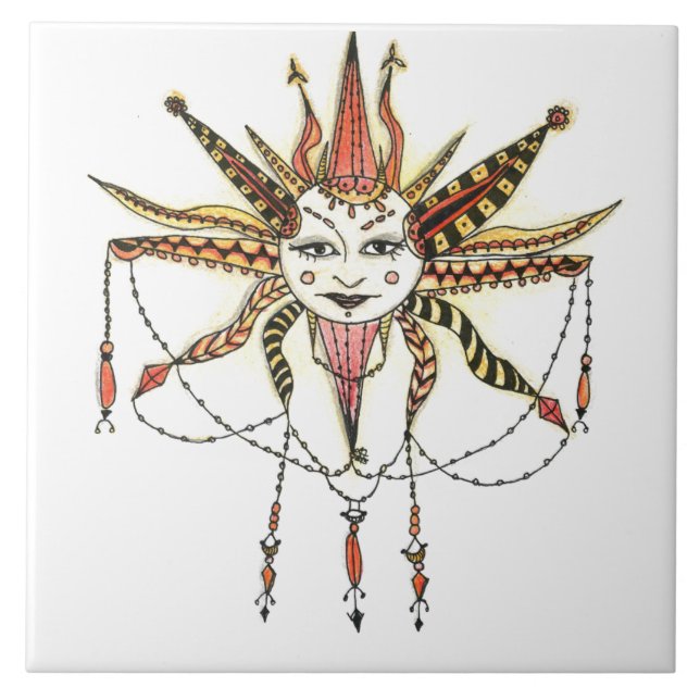 Carreau Boho Soleil (Devant)