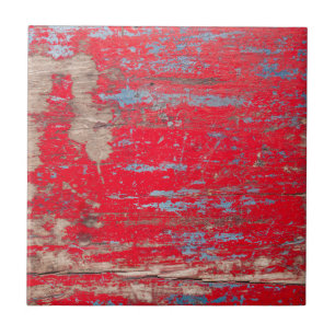 Carreau Bois Vintage rouge