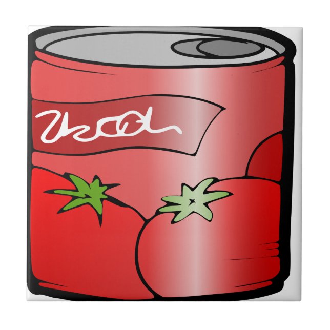 Carreau boisson peut boire jus tomate (Devant)