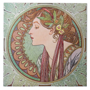 Carreau Boîte-cadeau de trépied de tuile d'art de Nouveau