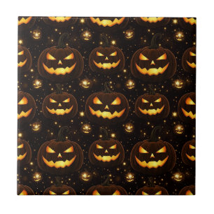 Carreau Bokeh Halloween Citrouille Lumineuse (3)
