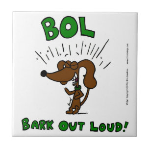 Carreau "BOL : BARRE OUT LOUD"