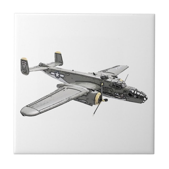 Carreau Bombardier nord-américain de B-25 Mitchell (Devant)