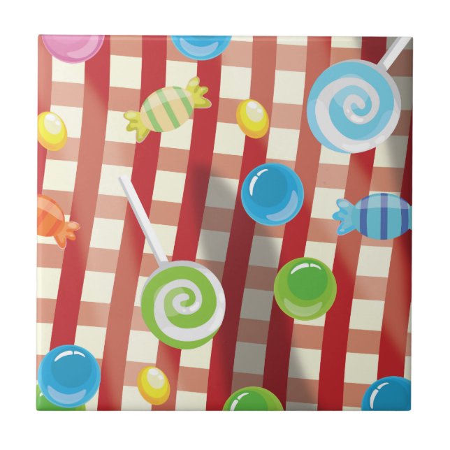 Carreau Bonbons Dessin Animé (Devant)