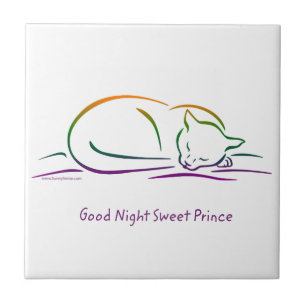Carreau Bonne Nuit Doux Prince (Chat)