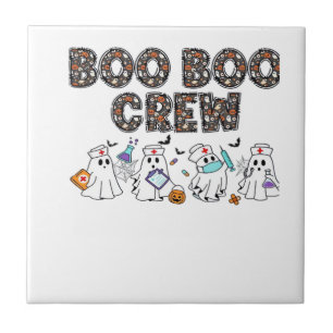 Carreau Boo Boo Crew � Drôles de fantômes d'infirmière Hal