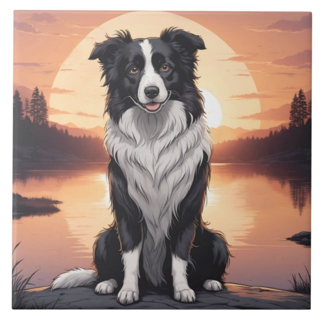 Carreau Border Collie Dog (Devant)