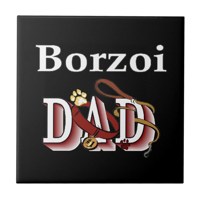 Carreau Borzoi Papa (Devant)