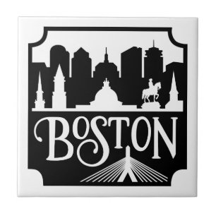 Carreau Boston Skyline