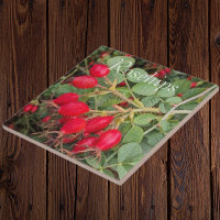 Botanique de Rosehips rouges