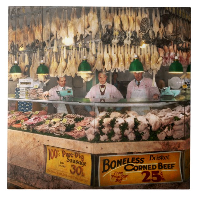 Carreau Boucher - Accro au poulet 1931 (Devant)