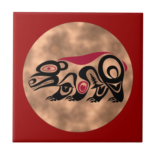 Carreau Bouclier indien (Devant)