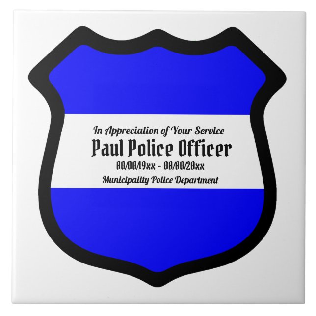 Carreau Bouclier Saint-Michel (Style 2) (Devant)