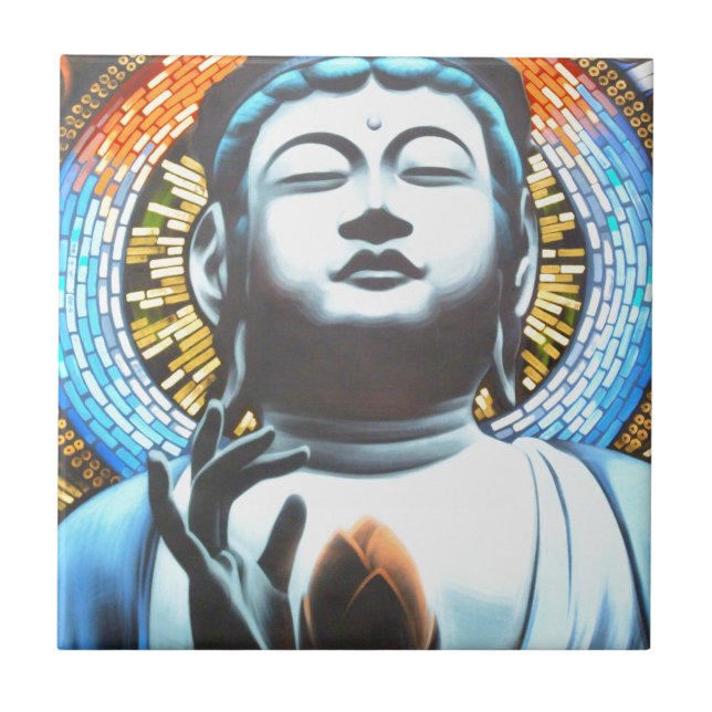 Carreau Bouddha (Devant)