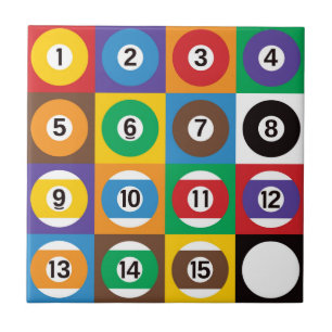 Carreau Boules Pop Art Pool