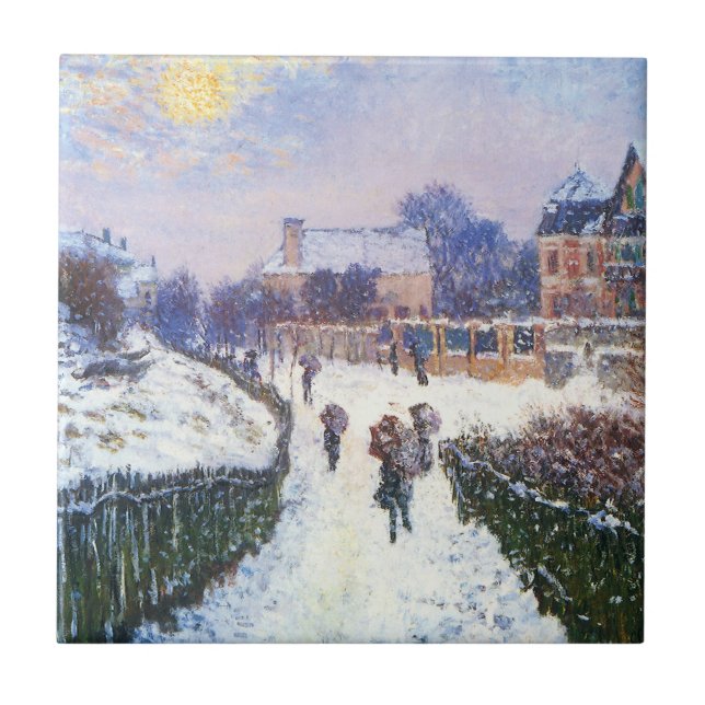 Carreau Boulevard Saint-Denis, Argenteuil de Claude Monet (Devant)