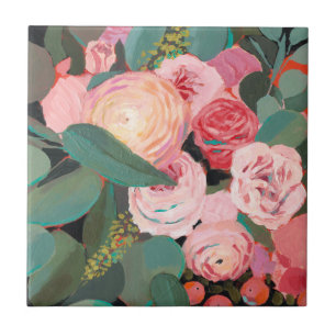 Carreau Bouquet d'eucalyptus