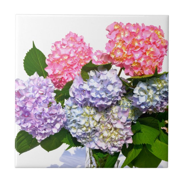 Carreau Bouquet Hydrangea (Devant)