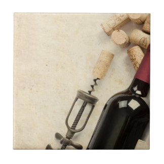 Carreau Bouteille de vin