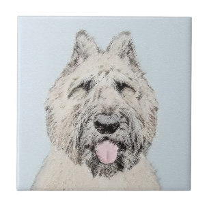 Carreau Bouvier des Flandres Painting - Original Dog Art