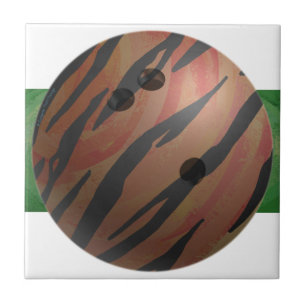 Carreau Bowling Ball Tiger Orange