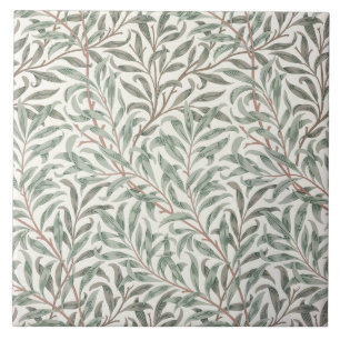 Carreau Branche de saule, conception de papier peint, 1874