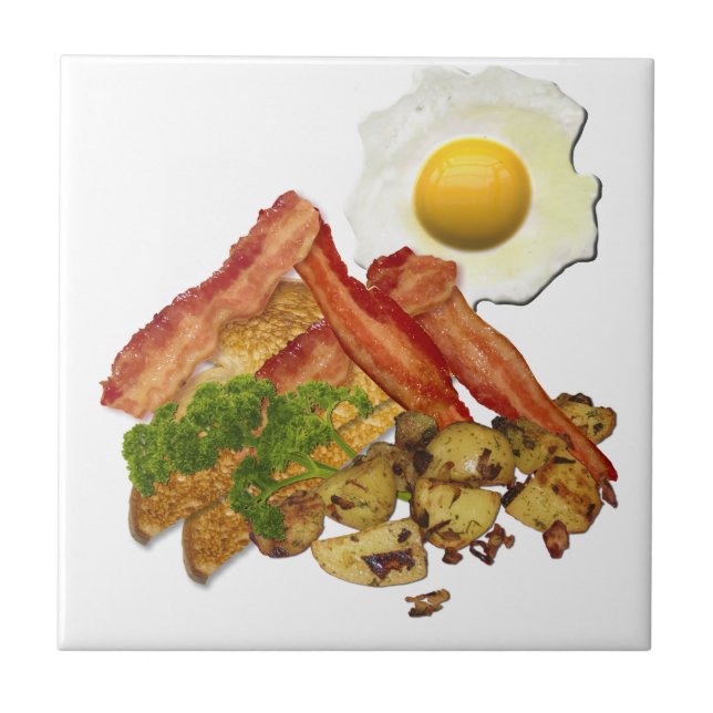 Carreau Breakfast Landscape (Devant)