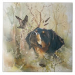 Carreau Bretagne Espagnol et bécasse<br><div class="desc">Bretagne Espagnol et bécasse Bretagne Espagnol, Bretagne française, chien breton, Espagnol, chien de chasse, chasse, chasse, chasse, chasse, chasse, chasse, chien d'oiseau, saison de chasse, </div>