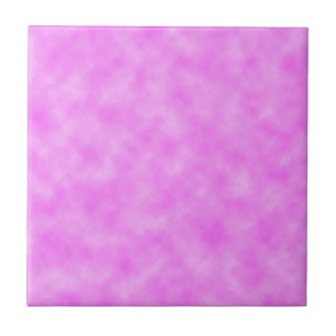 Carreau Bright Pinkish Purple Clouy Design Motif