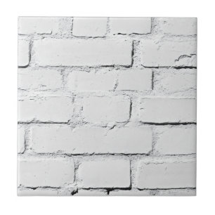 Carreau Briques blanches Motif industriel