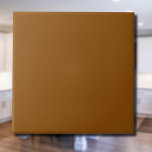 Carreau Bronze Brown couleur solide | Classic Elegant<br><div class="desc">Bronze Brown - Voici l'allure intemporelle de la conception couleur solide : un mélange captivant de forme classique et d'élégante simplicité. Ce design est une célébration de la puissance et de la beauté que l'on retrouve dans une teinte unique et frappante. Élégant, le design de couleurs massives embrasse l'essence du...</div>