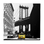 Carreau Brooklyn Bridge New York City Ny Nyc Taxi jaune<br><div class="desc">Brooklyn Bridge Taxi Jaune New York City Ny Nyc Carreaux en céramique.</div>