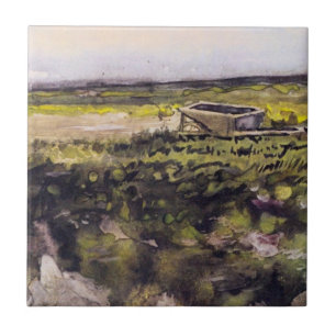 Carreau Bruyère avec une brouette par Vincent van Gogh