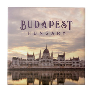 Carreau Budapest Hongrie parlement paysage voyage photo